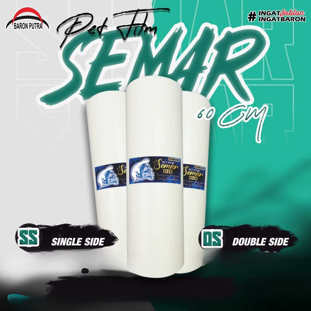PET FILM DTF SEMAR 60CM SS/DS