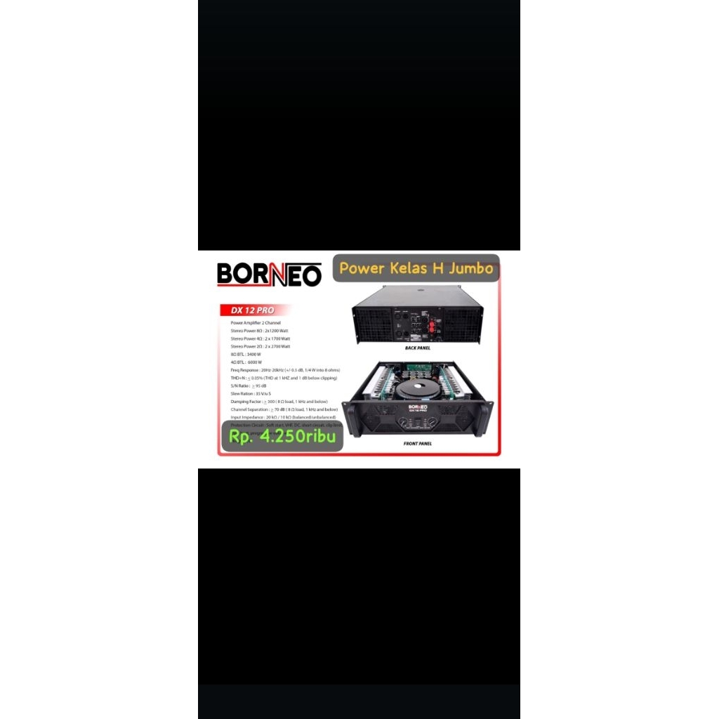 Power Borneo kelas H Jumbo