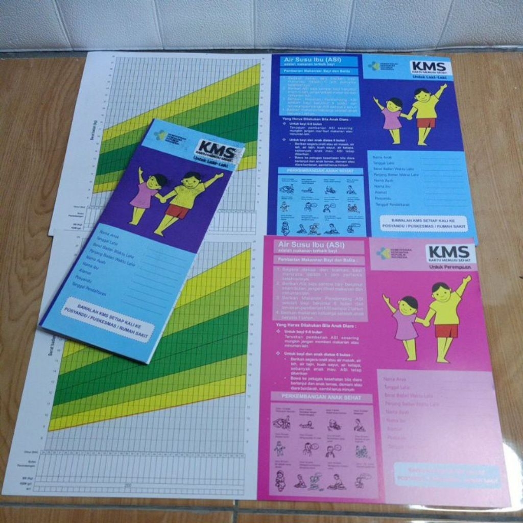 

Lembar KMS Laki-Laki/Lembar KMS Perempuan Ready Stok