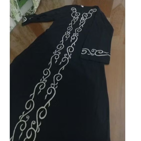 preloved abaya hitam
