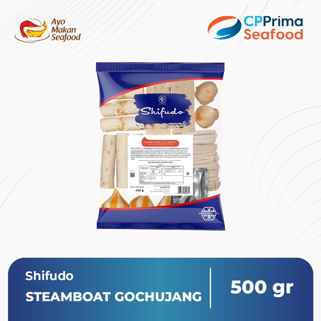 

Shifudo Steamboat With Gochujang Sauce 500 Gram / Steamboat Dengan Saus Gochujang 500g