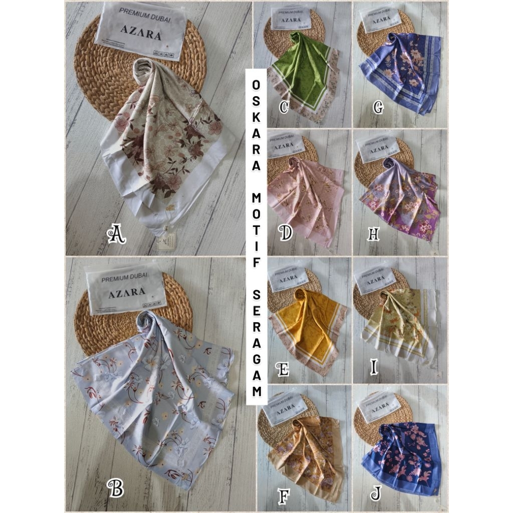 SEGIEMPAT AZARA PREMIUM DUBAI//SEGIEMPAT MOTIF//SEGIEMPAT