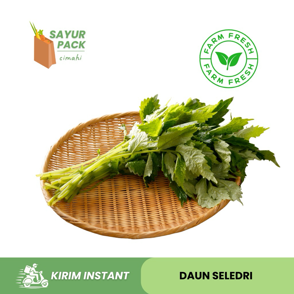 

DAUN SELEDRI 100 gr | daun seledri segar | sayur instant cimahi