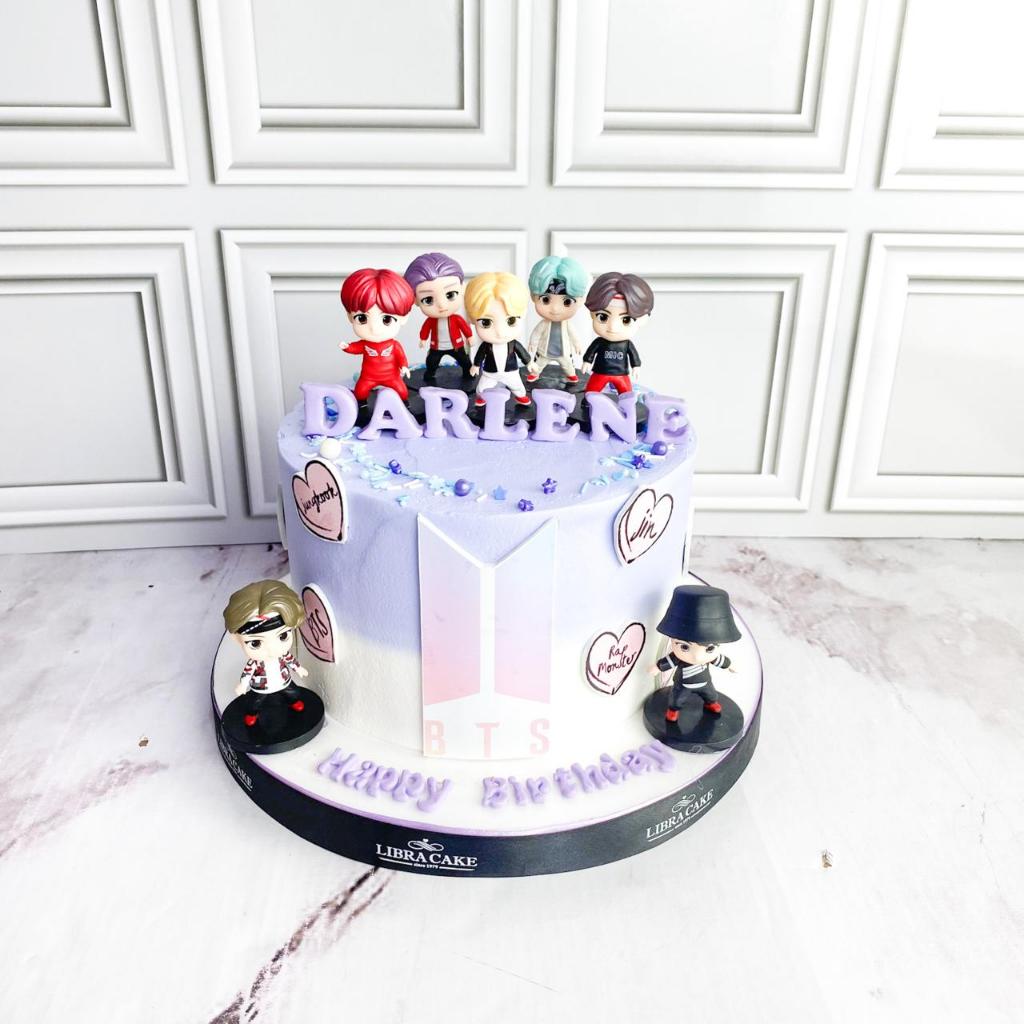 

Kue Ulang tahun/birthday Cake/Kue Ultah Tema BTS/BTS Cake/Kue Birthday Jakarta
