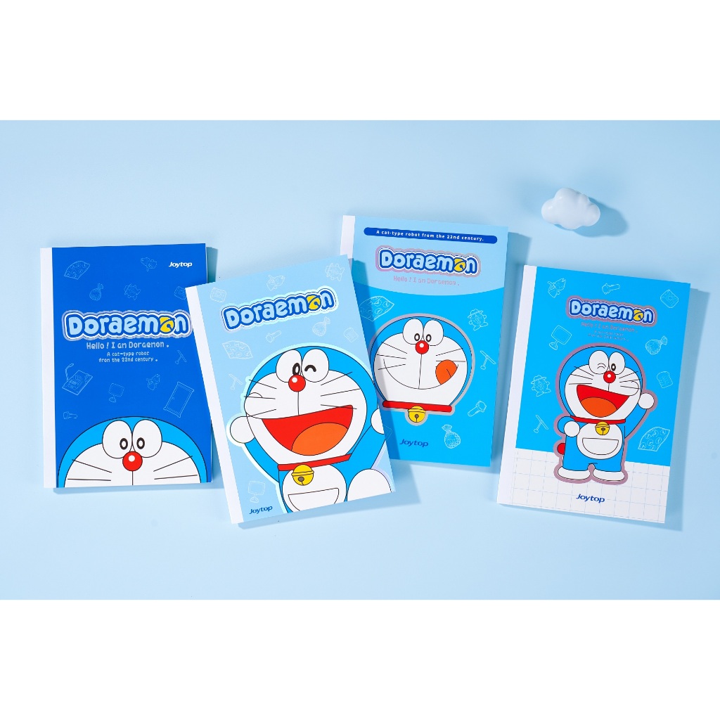 

Notebook DORAEMON / Rotating Notebook / Notebook A5 / Notebook B5 / Notebook Ruled A5 / Notebook Thick Ruled A5 / Notebook Leather A6 / Joytop, DORAEMON Notebook JT-102972, A5 JT-103116, B5 JT-103117, A5 JT-103130, A5 JT-103122, A6 JT-102980