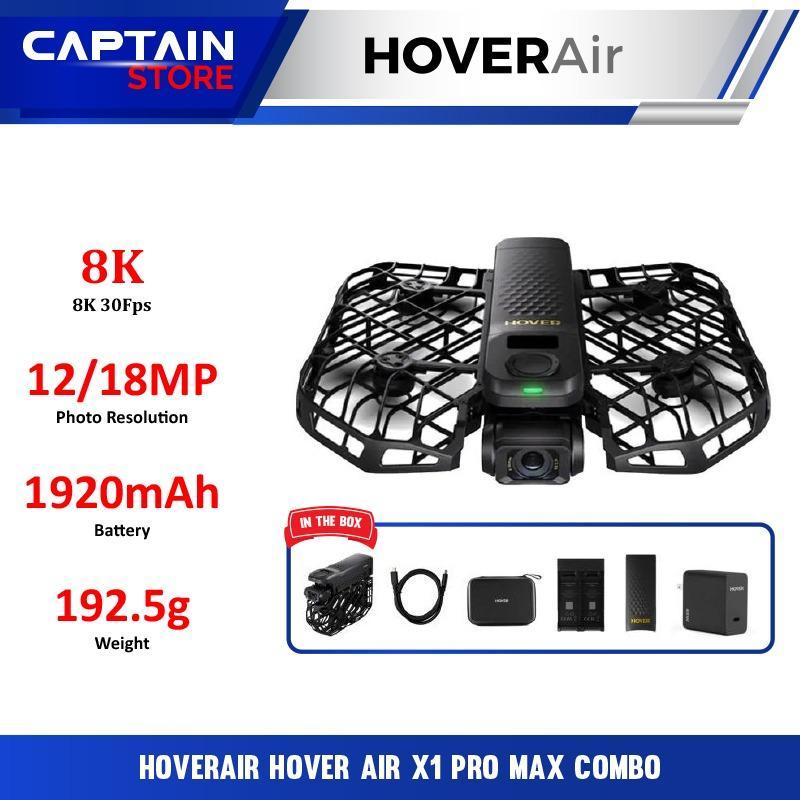 HoverAir Hover Air X1 Pro Max Basic Combo Drone Camera ProMax Hover X-1 - DRONE HOVERAIR