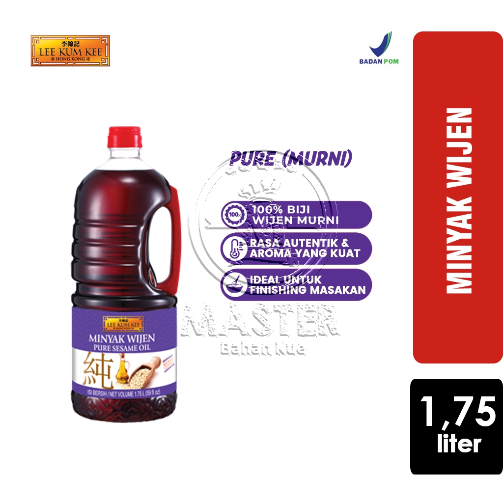 

Minyak Wijen Lee Kum Kee Pure Sesame Oil Minyak Masak [Jerigen 1,75 Liter]