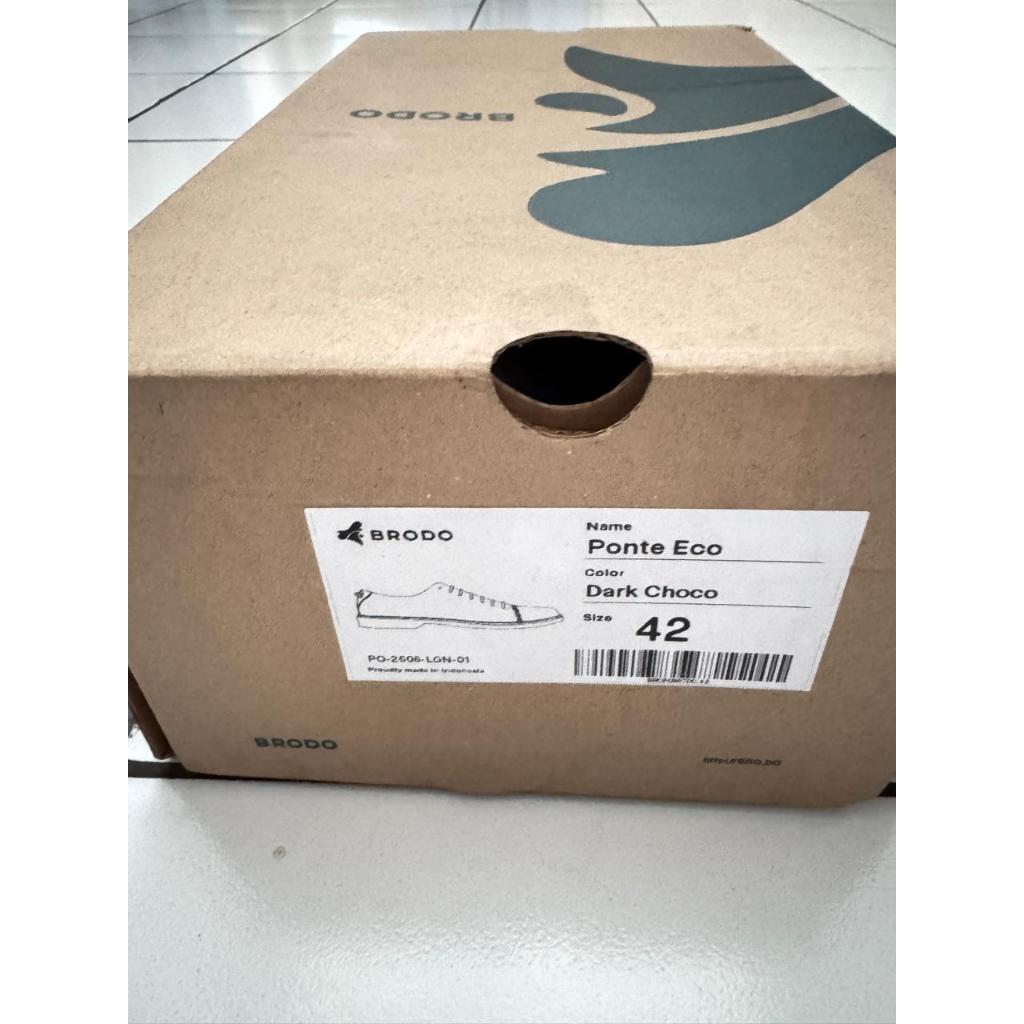 Sepatu Brodo Ponte Eco Dark Choco uk 42