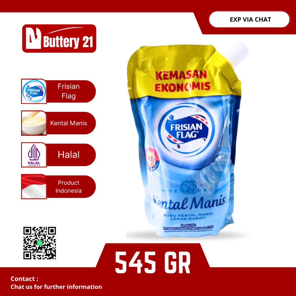 

SUSU KENTAL MANIS FRISIAN FLAG 545 GR/SKM/SUSU KENTAL PUTIH/FRISIAN FLAG KENTAL MANIS