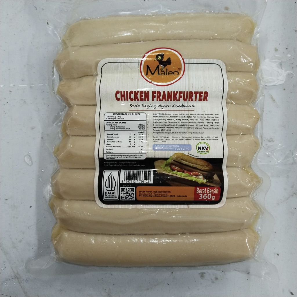 

sosis chiken maleo 360g