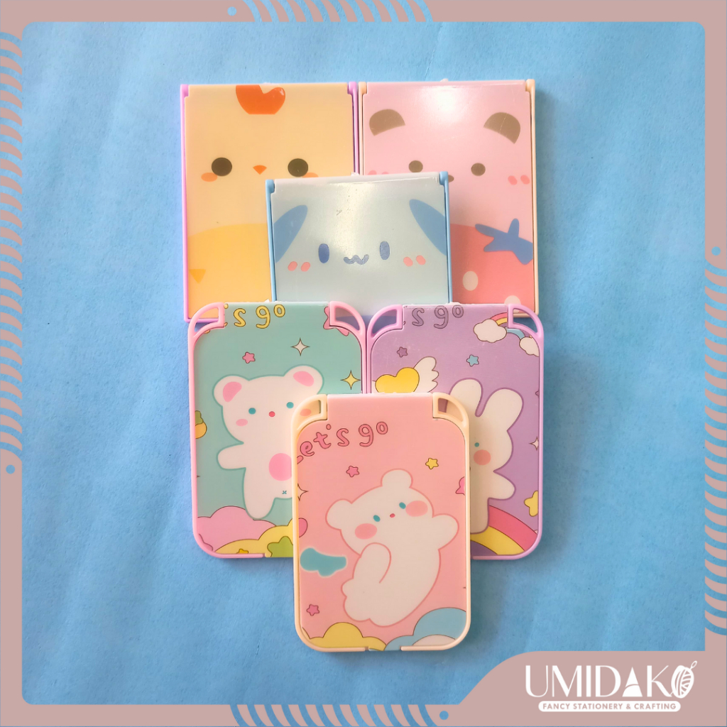 [UMIDAKO] CERMIN MINI | CERMIN KARAKTER | CERMIN TRAVELING | CERMIN SAKU | CERMIN KECIL | CERMIN LIP