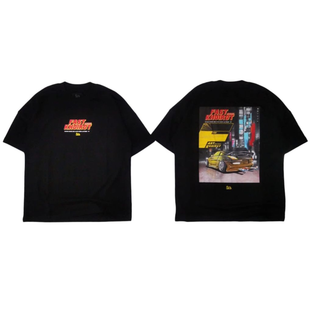 Kaos Oversize " FASTABIQUL KHOIROT "