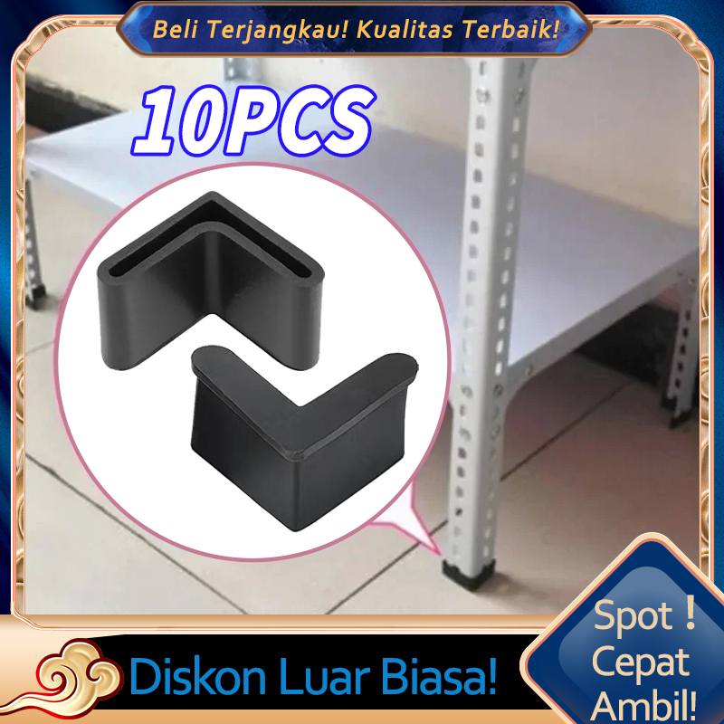 Karet Kaki Siku 4x4cm Kaki Rak Siku Tebal / Kaki Karet Rak Besi Siku 4x4cm