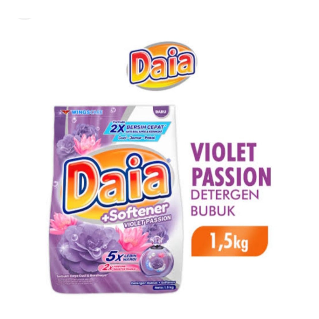 DAIA Deterjen bubuk 1,5kg