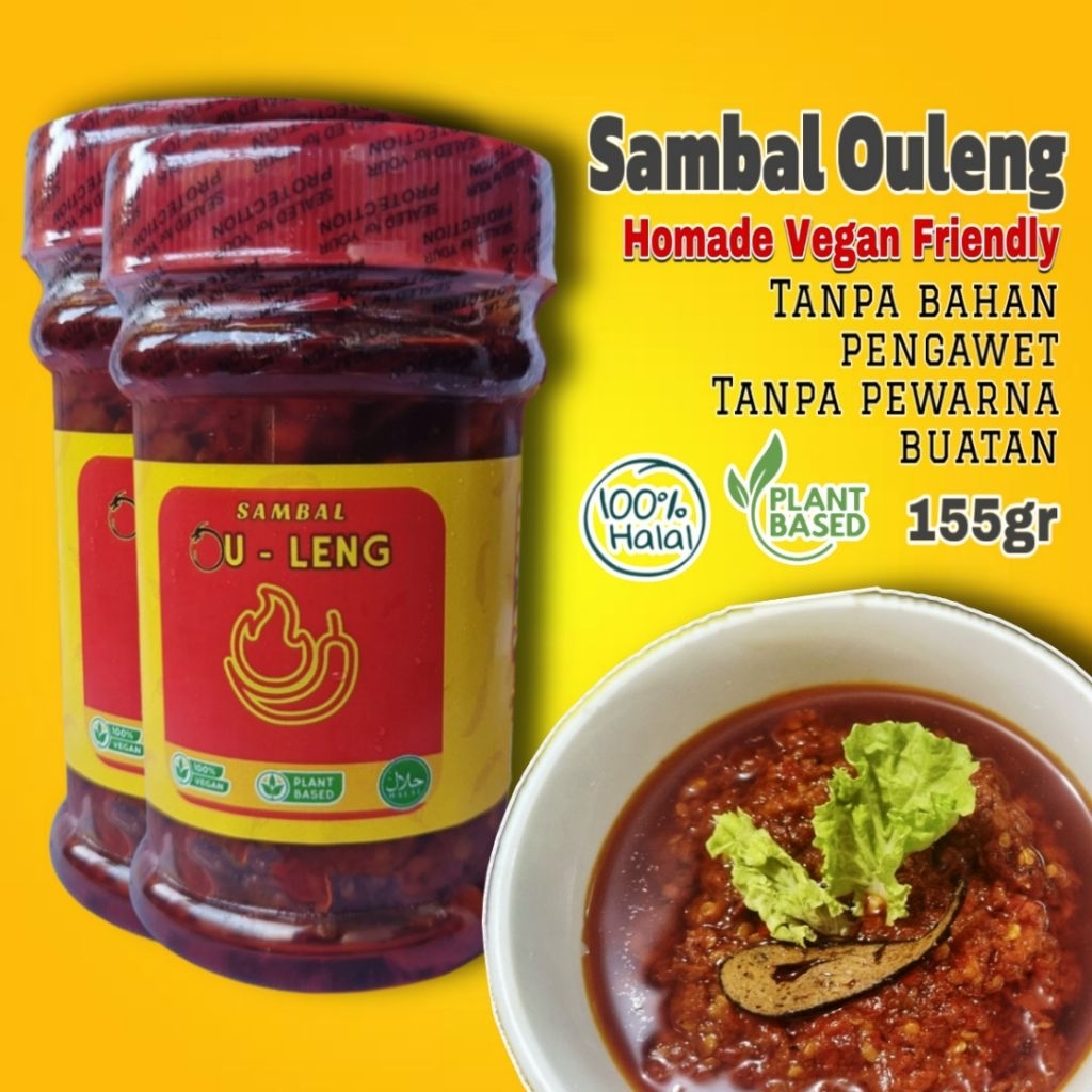 

PROMO! Sambal Ou-Leng Vegan 155gr