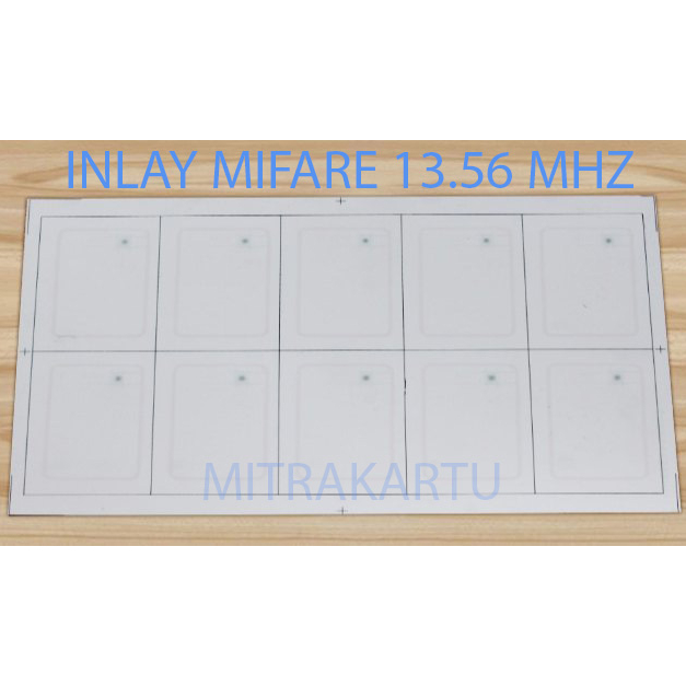 

Inlay Mifare | Inlay 13.56 Mhz S50 1K Mifare | Rfid mifare lembaran NFC Size 4A