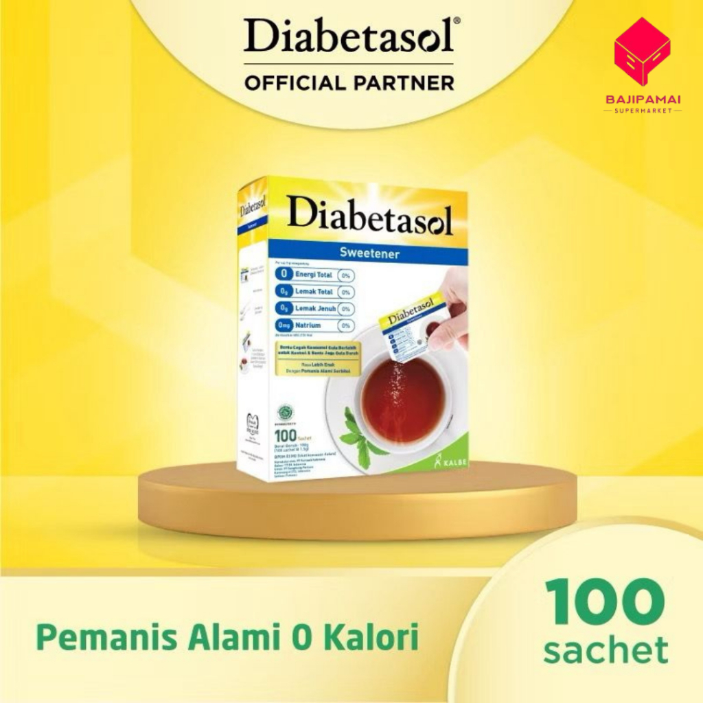 

DIABETASOL SWEETENER 100's