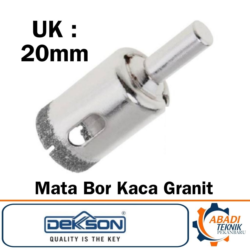 DEKSON Mata Bor Glass Kaca Keramik Granit 20mm Dekkson 20 mm