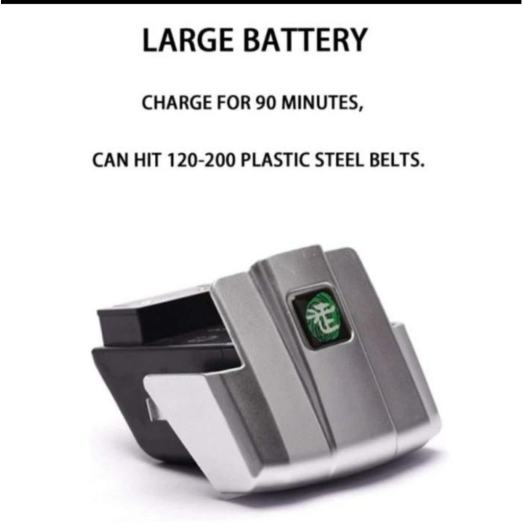 

Battery Mesin Portable Strapping Otomatis Alat Packing JD13/16