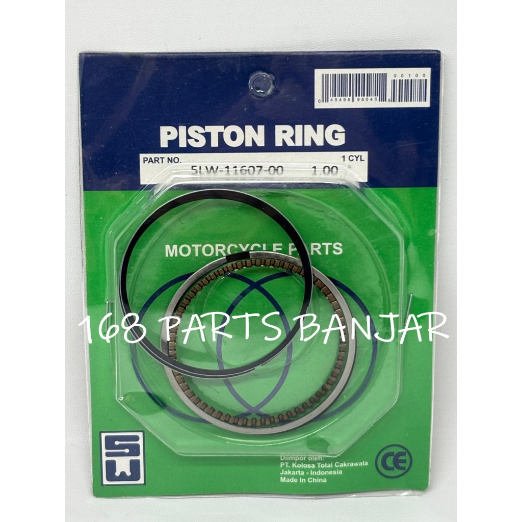 SW Ring Piston Yamaha Mio 5LW 100 / Mio Soul / Sporty / Smile / Karbu