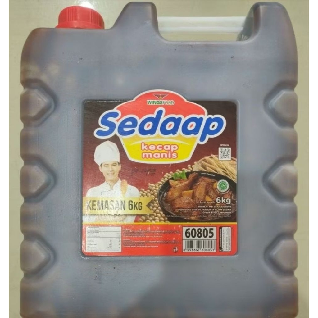 

Kecap Jerigen / Kecap Manis Sedaap 6kg