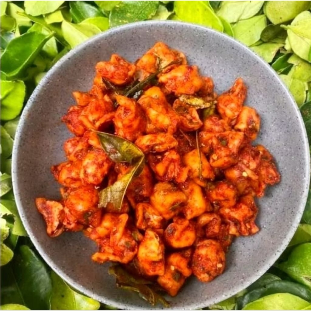 

siomay mini kering 500gram extra daun jeruk siomay renyah kriuk asli bandung netto 500 gram