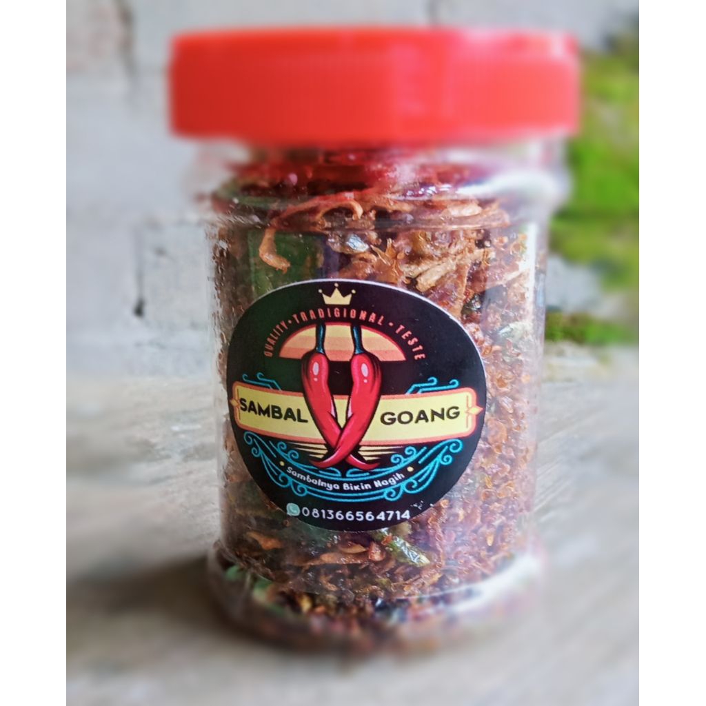 

Sambal goang kering