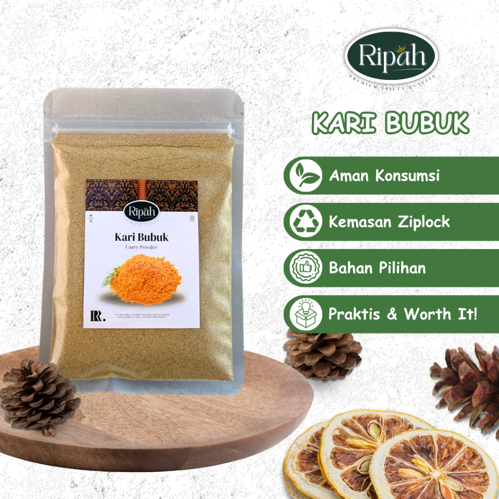 

30gr Kari Bubuk / Curry Powder / Ripah Rempah PREMIUM QUALITY