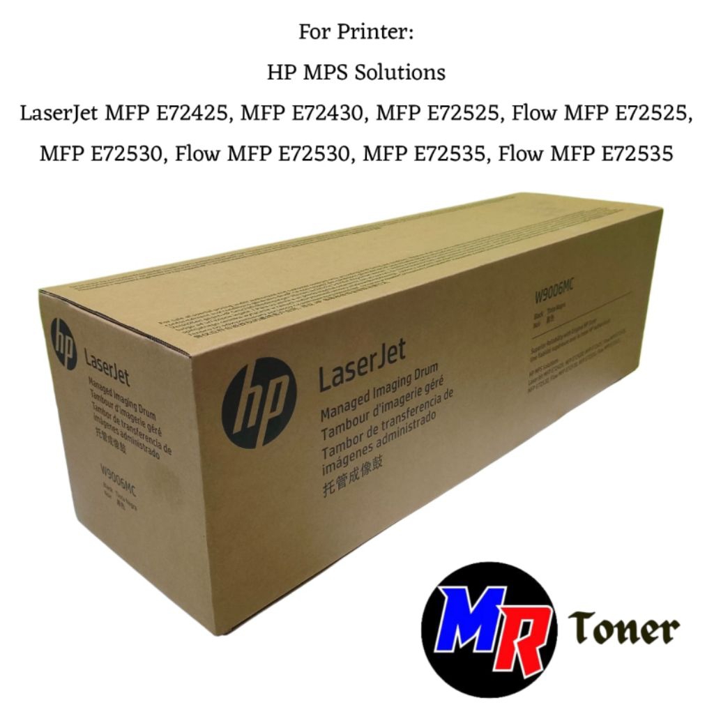 HP LaserJet Imaging Drum W9006MC Black HP MPS Solutions Printer LaserJet MFP E72425, MFP E72430, MFP