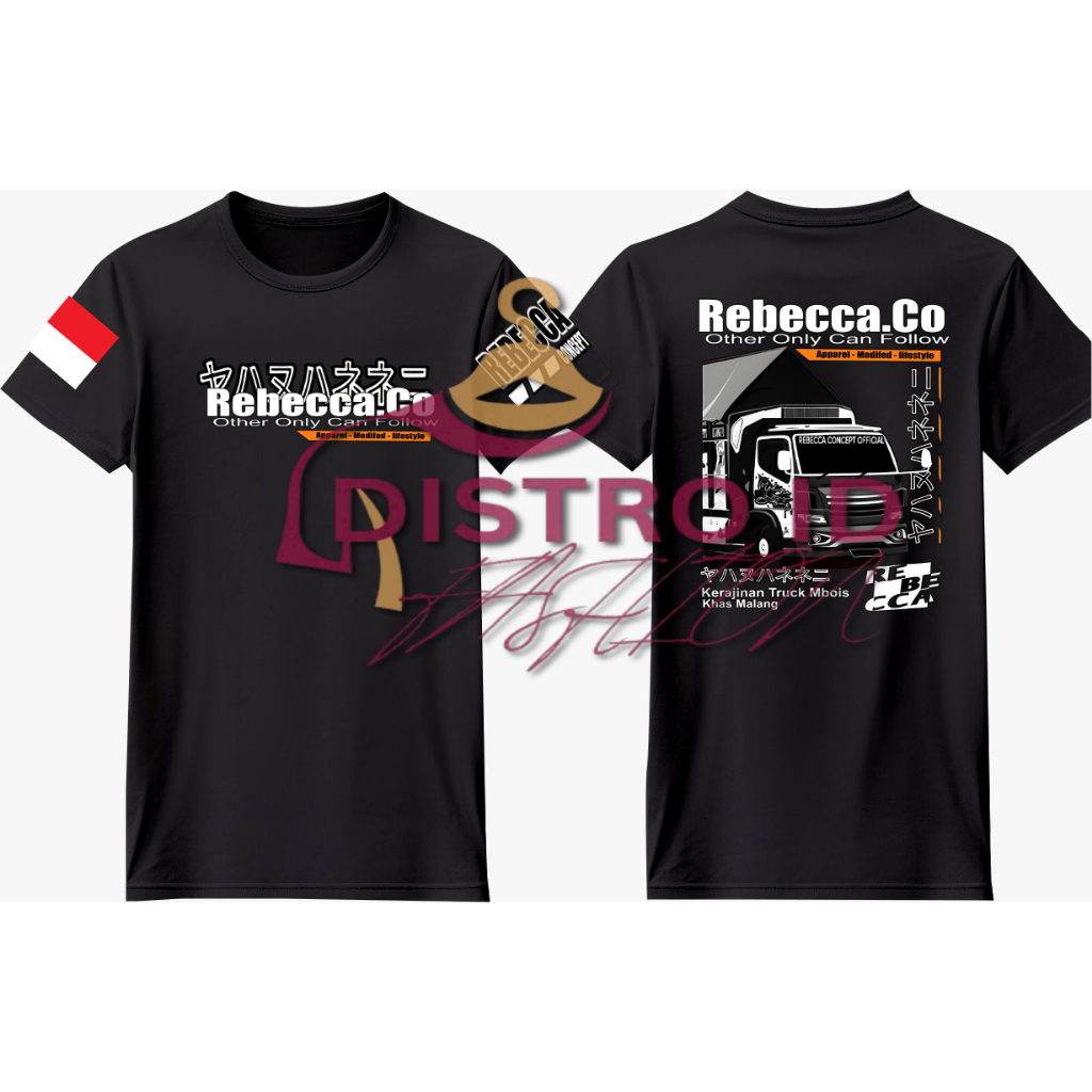 KAOS PRIA WANITA Truck Rebecca.Co concept - kaos Distro Truck Rebecca