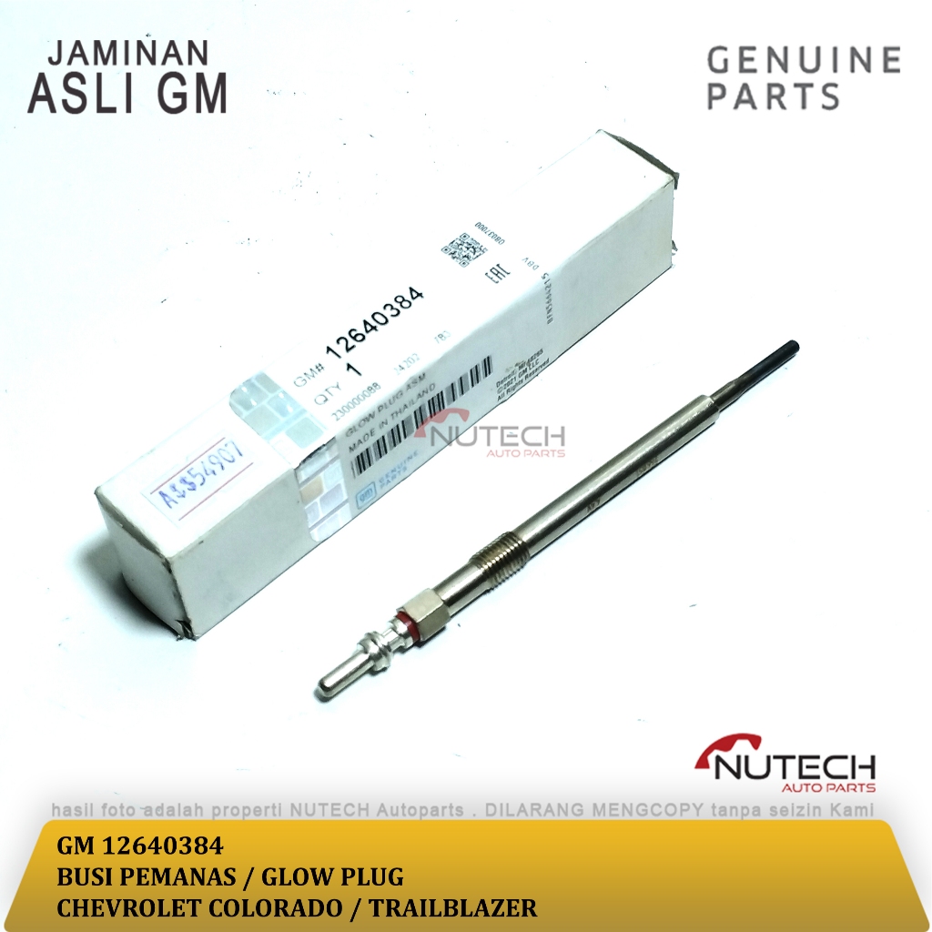 GLOW PLUG BUSI PEMANAS CHERVOLET COLORADO TRAILBLAZER ORI GM