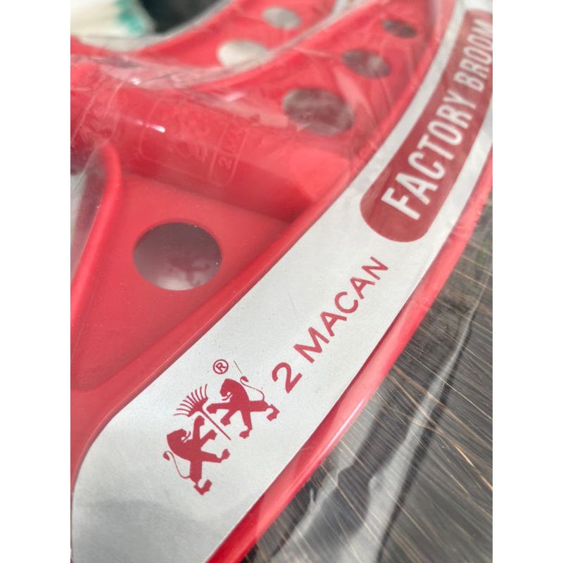 Sapu Ijuk 2 Macan Asli (Hard Factory Broom)