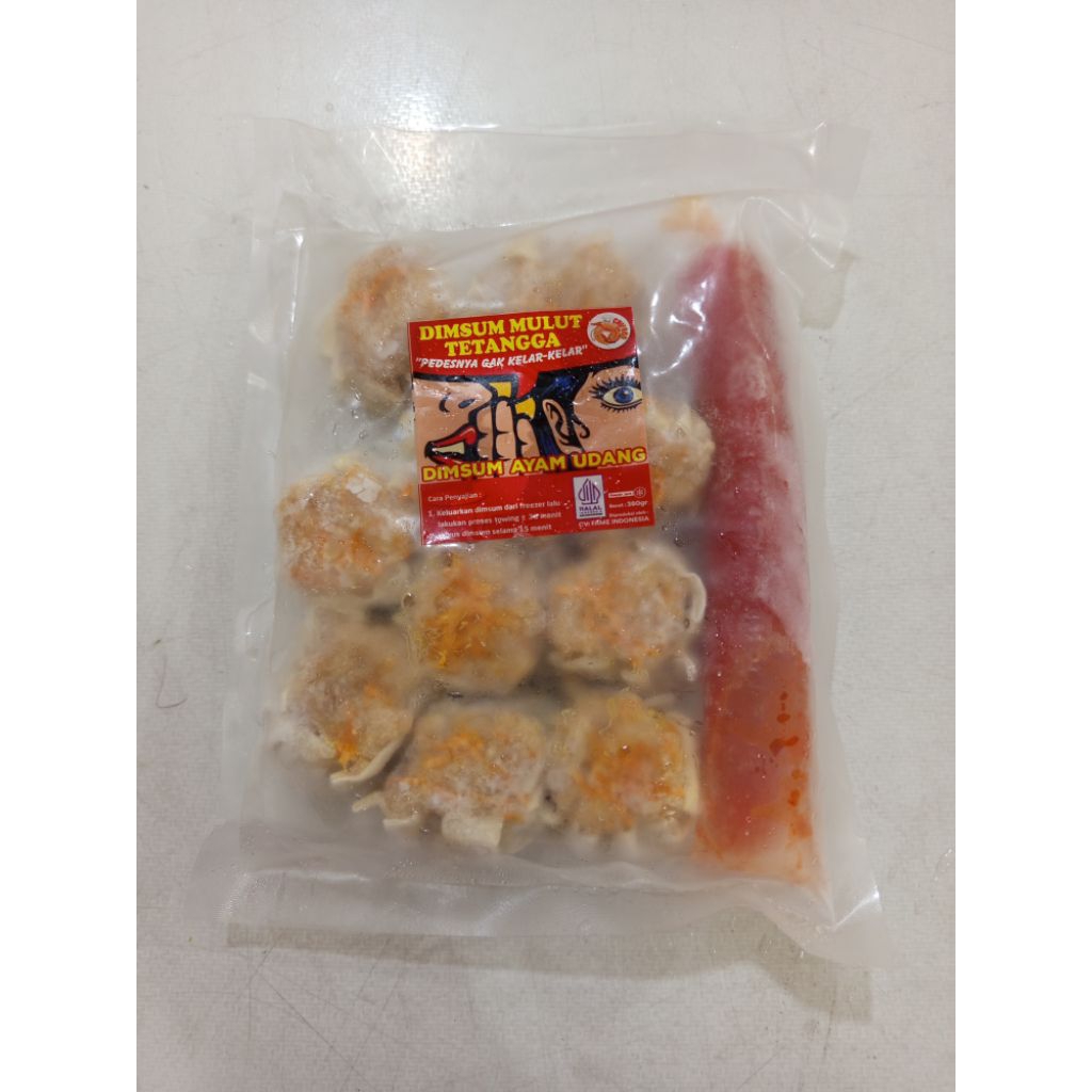 

DIMSUM ayam dan udang mulut tetangga isi 10pcs