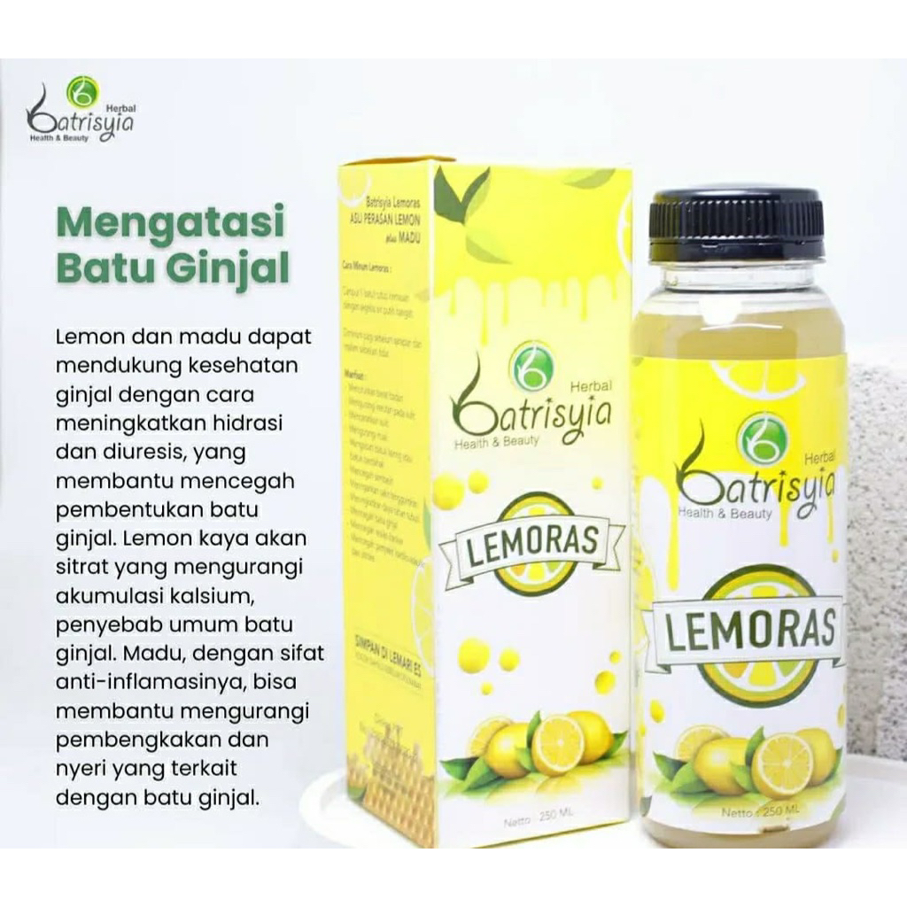 

LEMORAS BATRISYIA LEMON MADU MINUMAN DIET