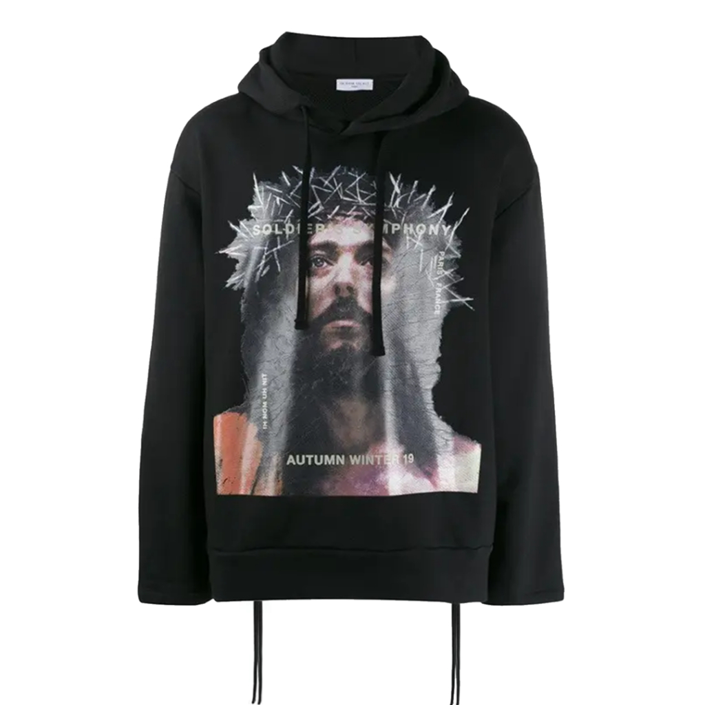 IH NOM UH N*T Jesus print hoodie