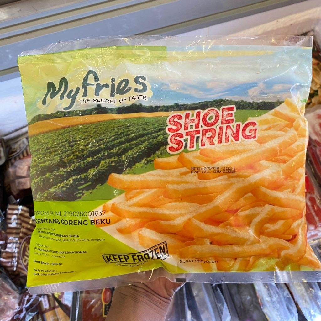 

MYFRIES - SHOESTRING 800 GR