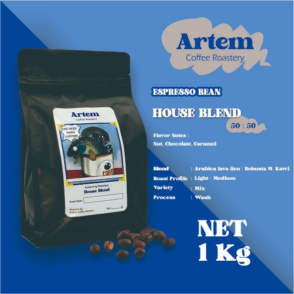 

BIJI KOPI BLEND ROBUSTA DAN ARABICA