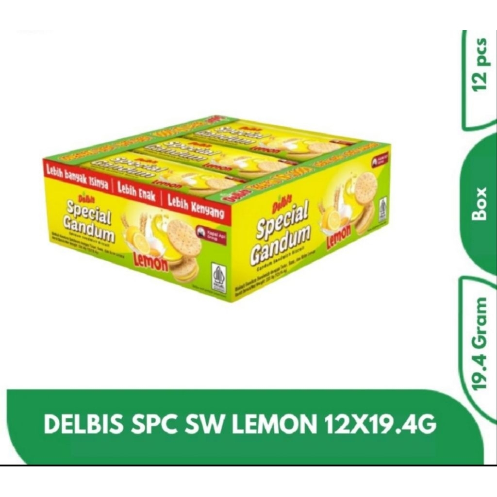 

DELBIS SPECIAL GANDUM LEMON 19,4gr BOX 24 PCS