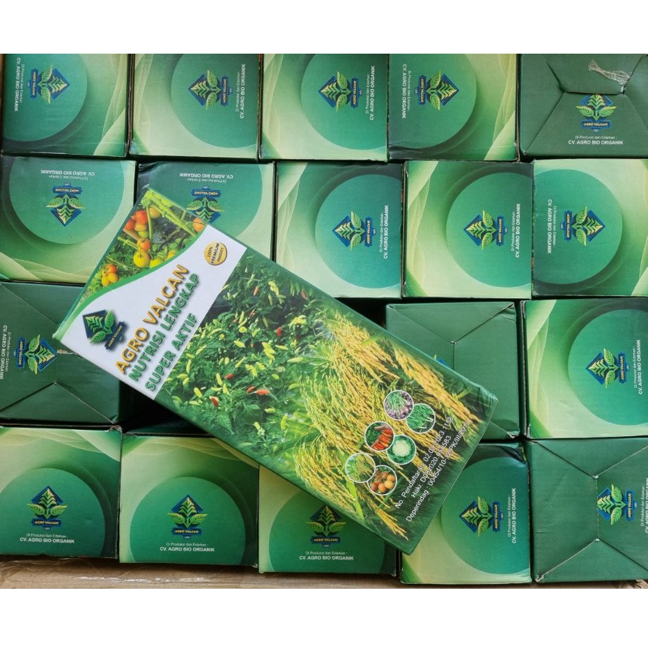 

Pupuk Bio Organik AGRO VALCAN Paket 1 Botol Mengandung Protein & Nutrisi Lengkap Super Aktif