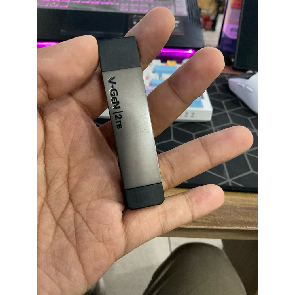 SSD Vgen 2TB Portable Platinum