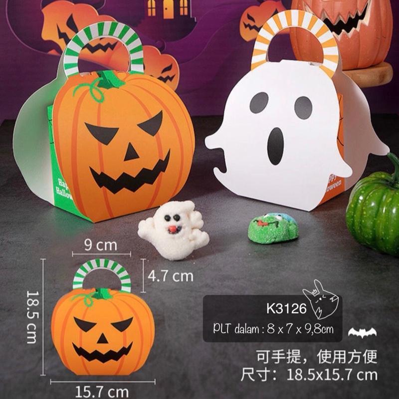 

(5pcs) K3126 Kotak Halloween Candy Box dus permen Trick or Treats | K31