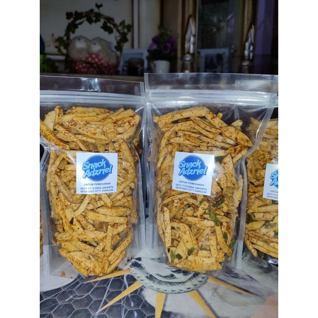

Basreng stik pedas daun jeruk 200gr