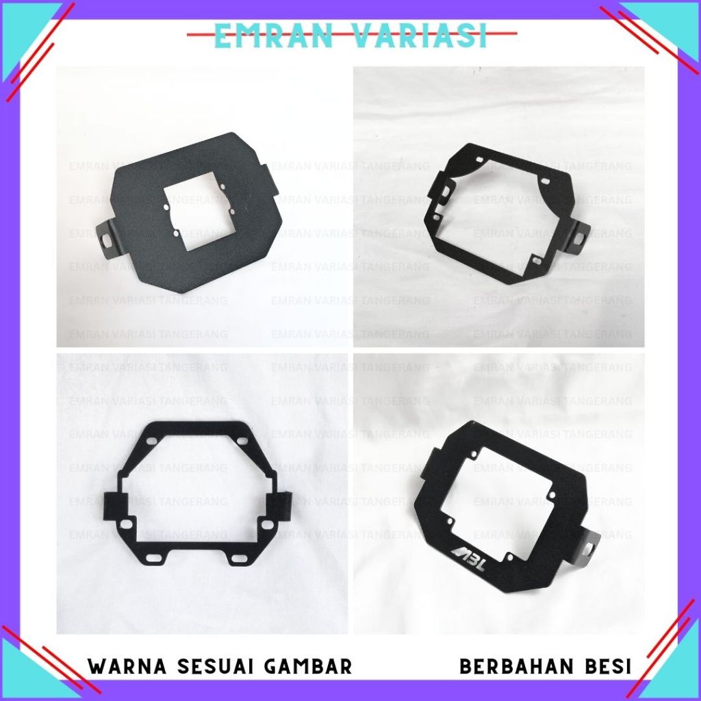 BRACKET BILED PROJIE TURBO AES KENZO VINYX CR7 3INCH BATOK CB 125 V2 SINGLE 1 NINJA SS V2 3INCH RX K