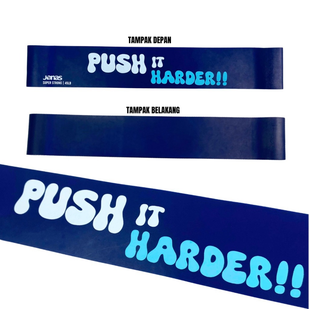 Jonas Resistance Bands Karet Elastis Alat Untuk Olahraga Latihan Kaki Yoga Sepakbola Futsal