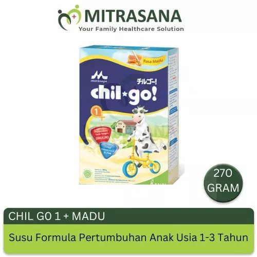

Morinaga Chil Go 1+ Vanilla & Madu ~ Susu Formula Anak 1-3 Tahun
