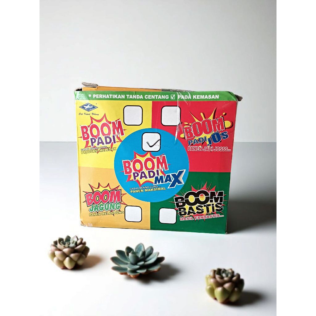 Boom padi pembesar bulir padi