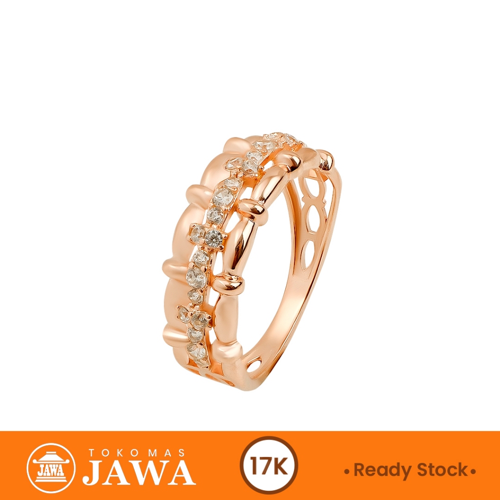 Toko Mas Jawa Cincin Emas Roxe Kadar 17 Karat