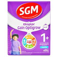 SGM Eksplor Gain Optigrow 400 gram 1+ / SGM Gain Optigrow 1+