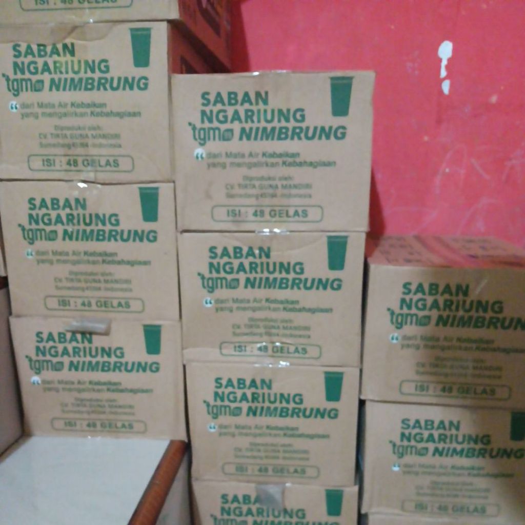 

AIR MINERAL GELAS TGM – ISI 48 GELAS