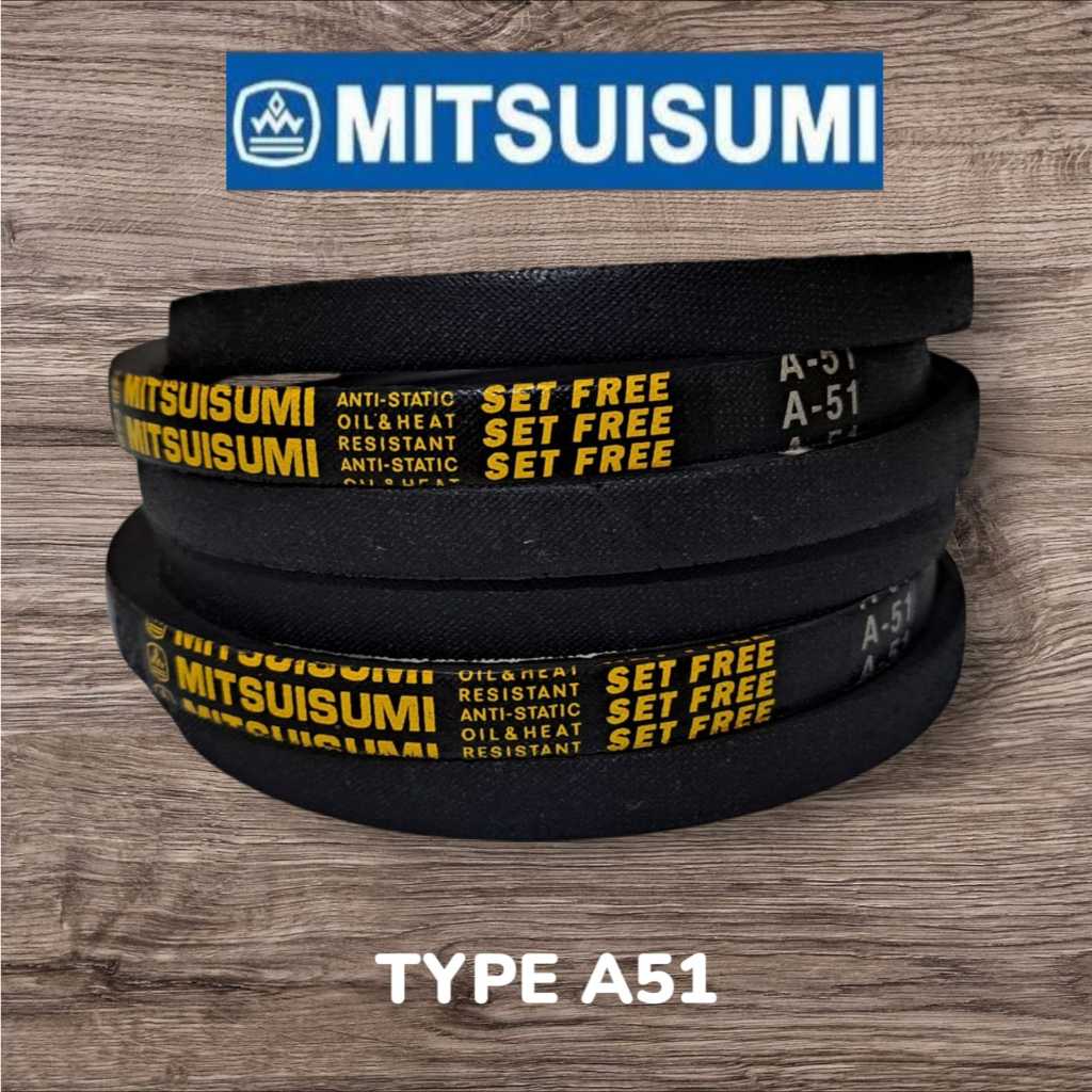 Mitsuisumi V-Belt A51 / A-51 / A 51 / REP 3510